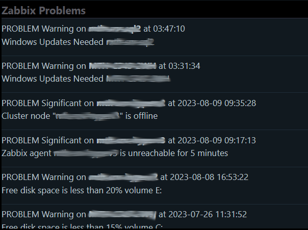 Tile example screenshot